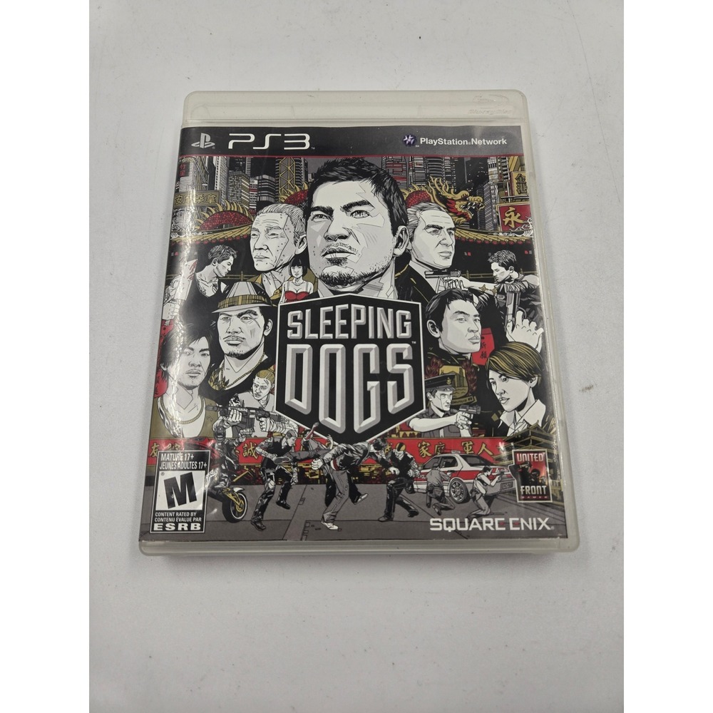 Sleeping Dogs Sony PlayStation 3 PS3 Game Square Enix Action Adventure 2012